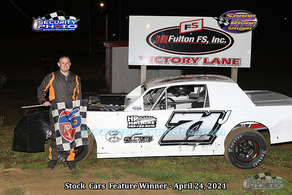 A_stock cars feature winner 7496