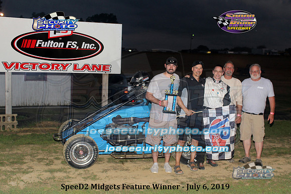 Speed2 Midgets feature winner 7327